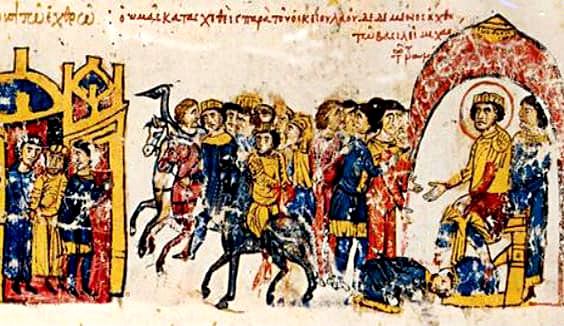 byzantine court plot